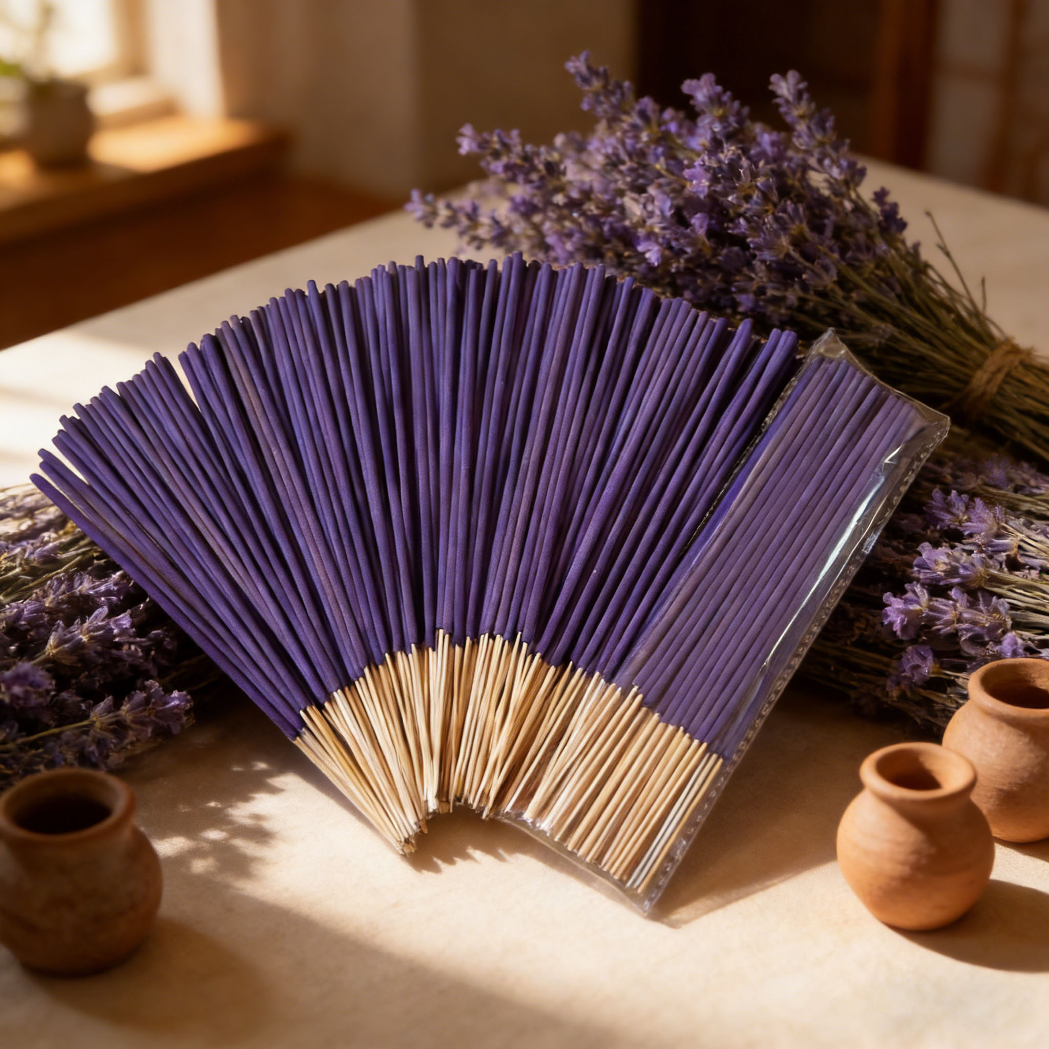 Candle Supplies Essential Oils - Lavender Essential Oil Incense Sticks, Suitable