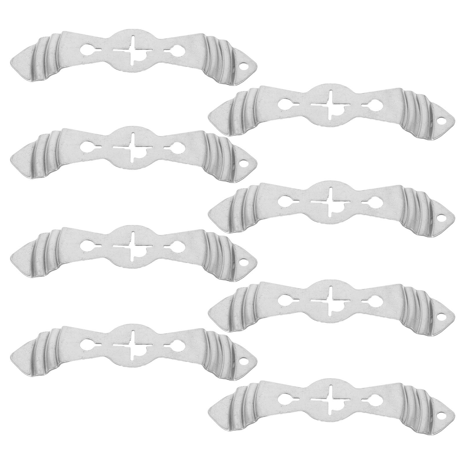 Candle Supplies Glass Jars - 8Pcs Stainless Steel Wick Holder 3-Hole