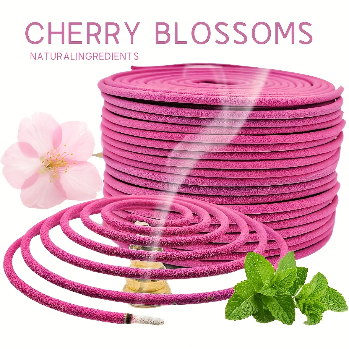 Candle Supplies Essential Oils - 20/40/60/80Pcs Sakura Coil Incense, Sakura Aromatherapy