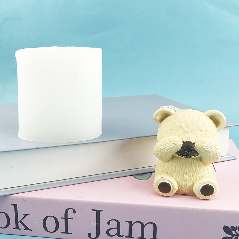 Blindfolded little bear Silico – обзор и цена Candle Supplies Eu