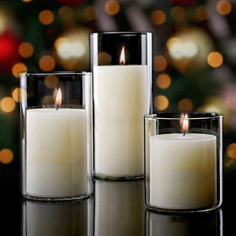 Simple Candle Cup Holder Trans – обзор и цена Candle Supplies Glass Jars