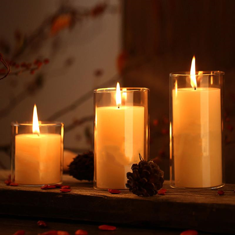 Simple Candle Cup Holder Trans – обзор и цена Candle Supplies Glass Jars