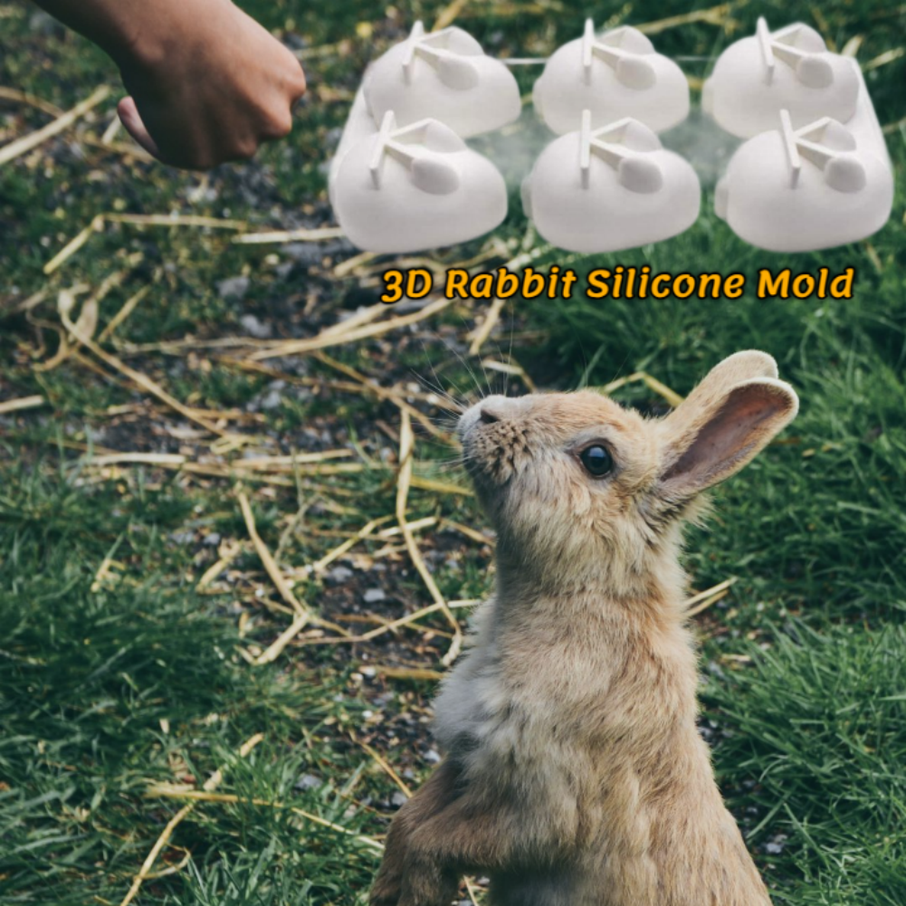 3D Rabbit Silicone Soap Mold D – обзор и цена Candle Supplies Eu