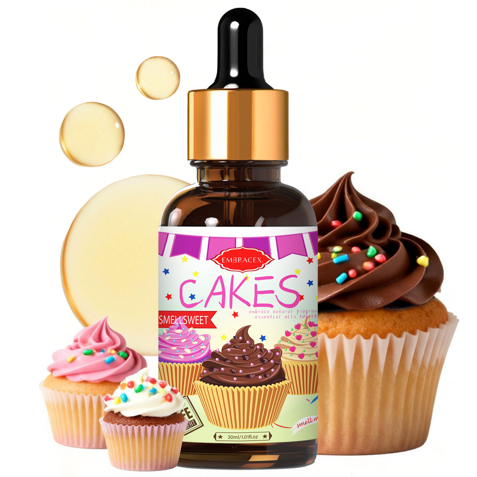 30ml Cakes Essential Oil Car S – обзор и цена Candle Supplies Essential Oils
