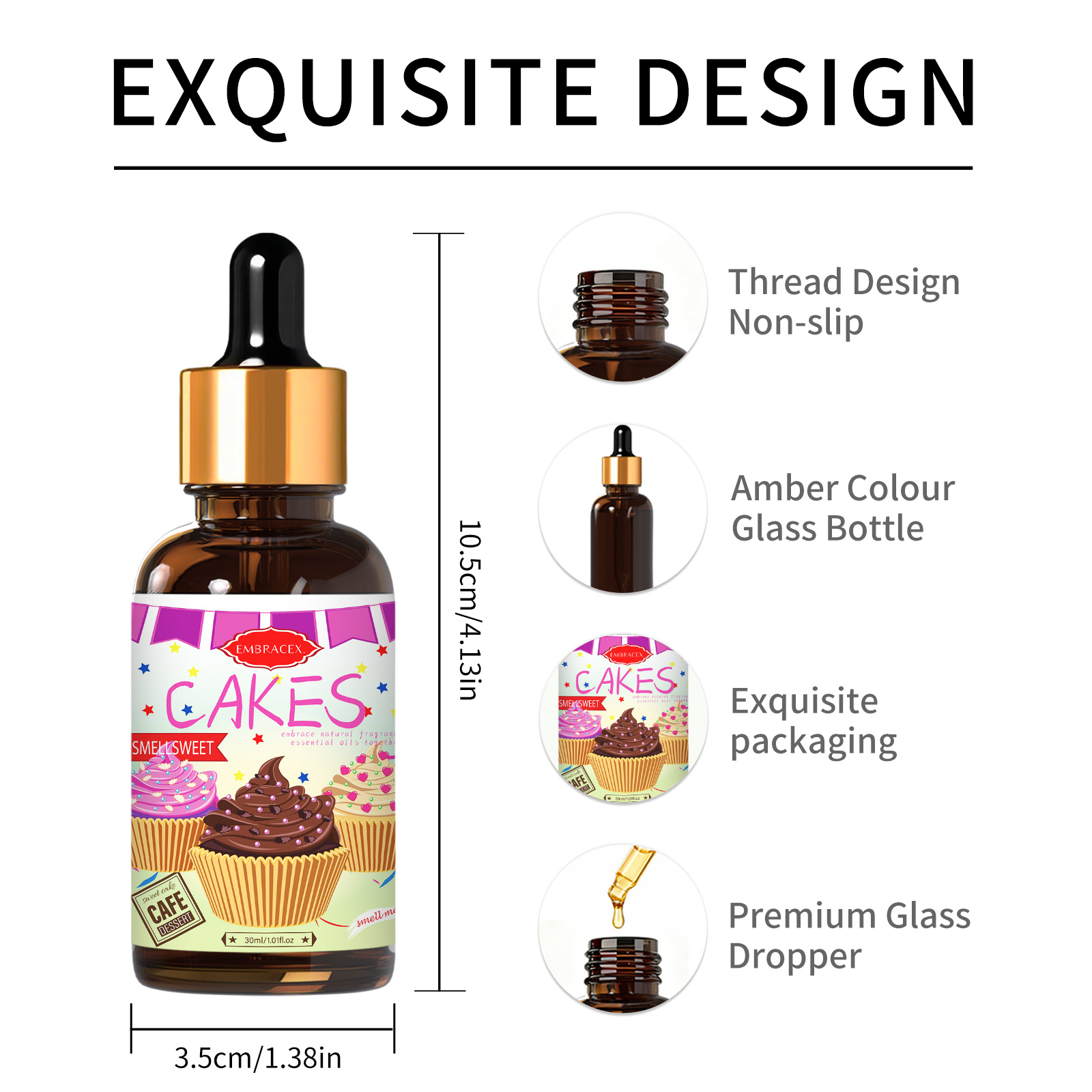 30ml Cakes Essential Oil Car S – обзор и цена Candle Supplies Essential Oils