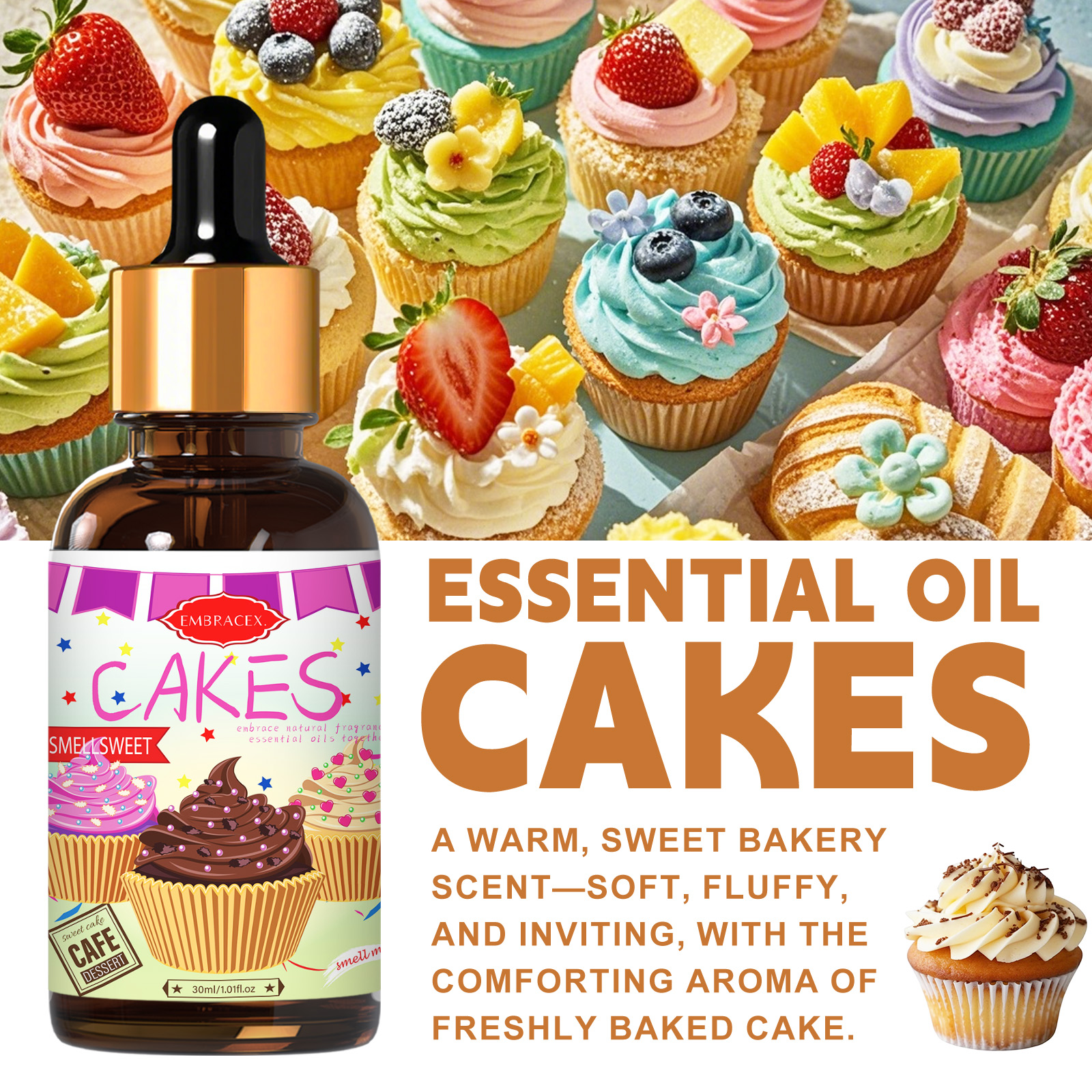 30ml Cakes Essential Oil Car S – обзор и цена Candle Supplies Essential Oils