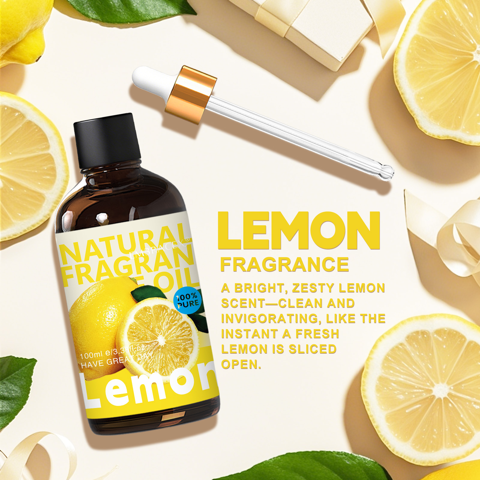 100ml Lemon Essential Oil Car  – обзор и цена Candle Supplies Essential Oils