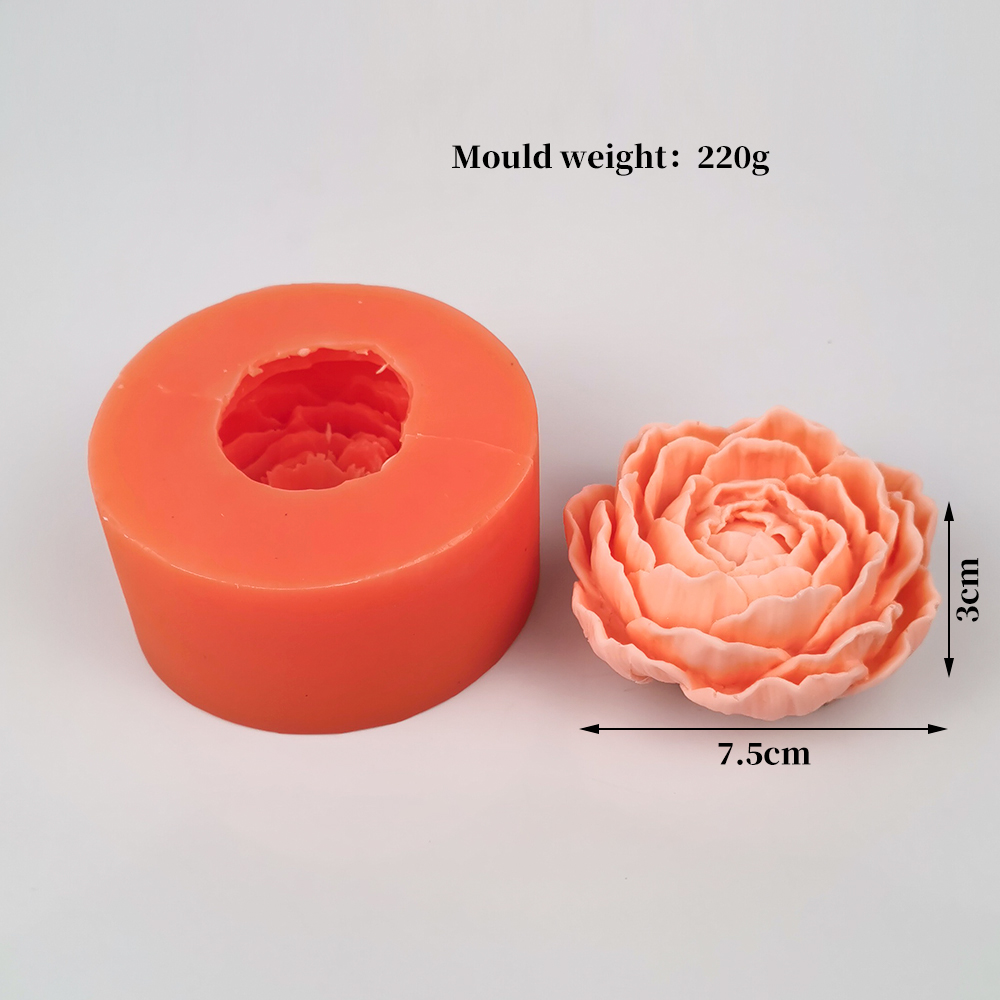 Peony Flower Candle Mold Manua – обзор и цена Candle Supplies Eu