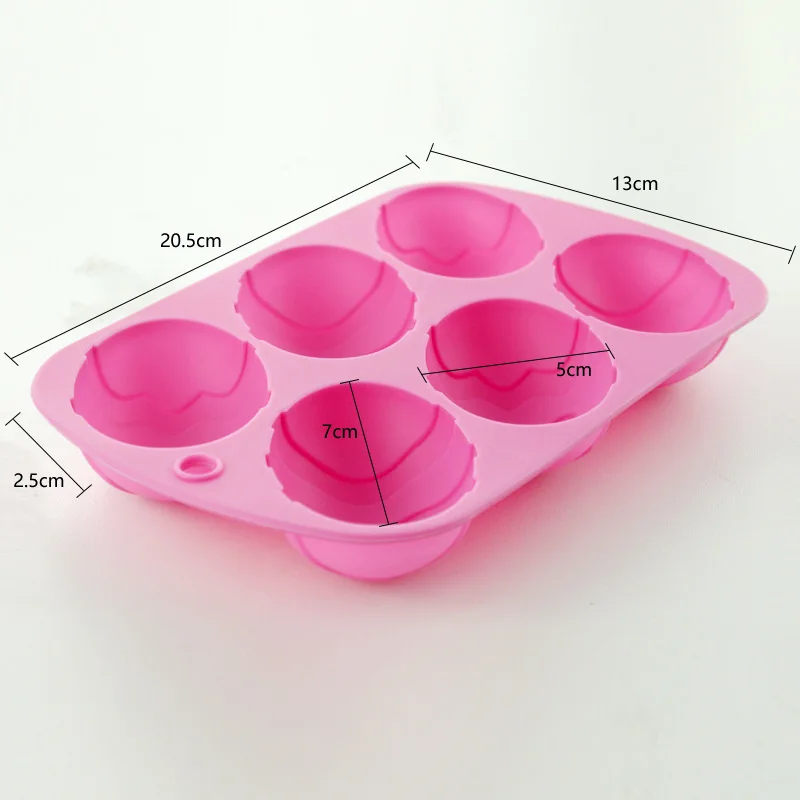 6 Holes 3D Silicone Soap Mold  – обзор и цена Candle Supplies Eu