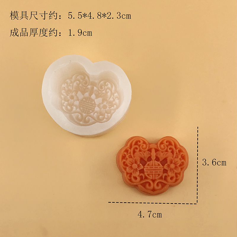 3D Ruyi Lock Silicone Mold DIY – обзор и цена Candle Supplies Eu