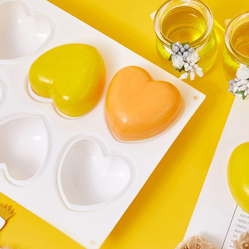 3D Mousse Cake Baking Mold Hea – обзор и цена Candle Supplies Eu