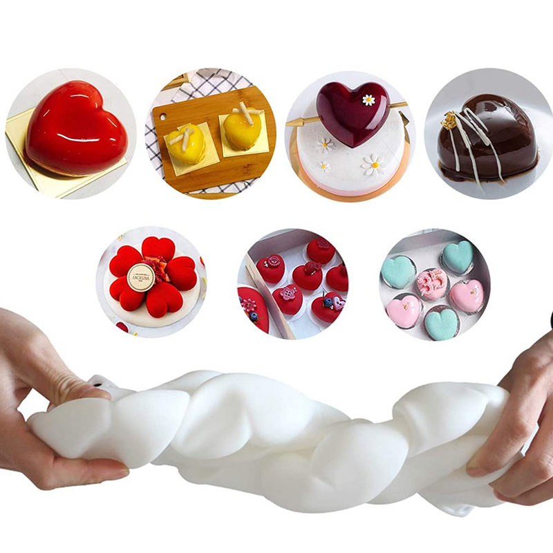 3D Mousse Cake Baking Mold Hea – обзор и цена Candle Supplies Eu