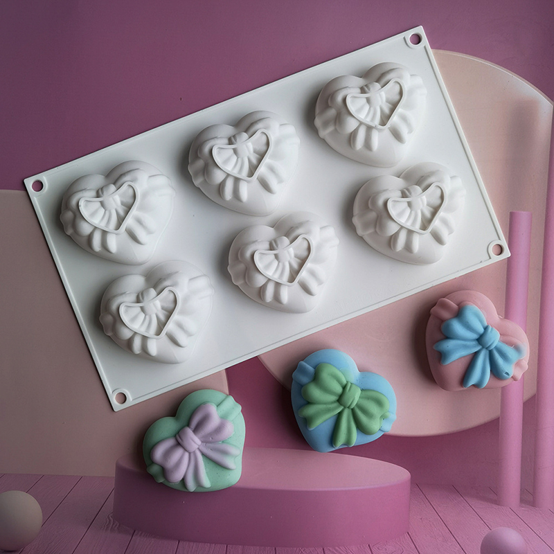 Heart Silicone Mold For Soap M – обзор и цена Candle Supplies Eu