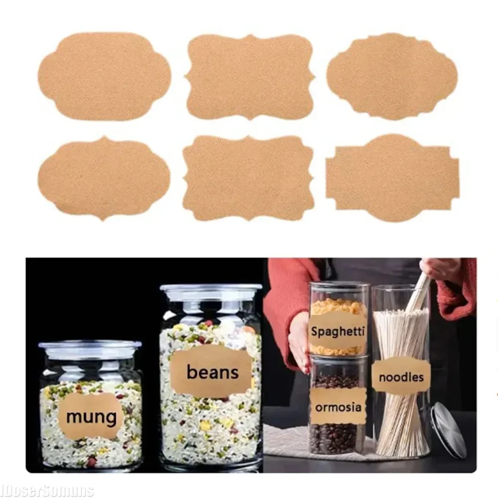 Kraft Stickers Paper Labels Bl – обзор и цена Candle Supplies Glass Jars
