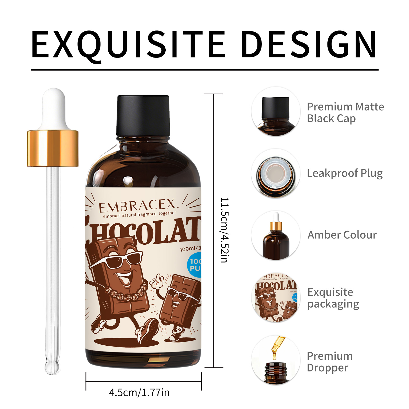 100ml Chocolate Essential Oil  – обзор и цена Candle Supplies Essential Oils