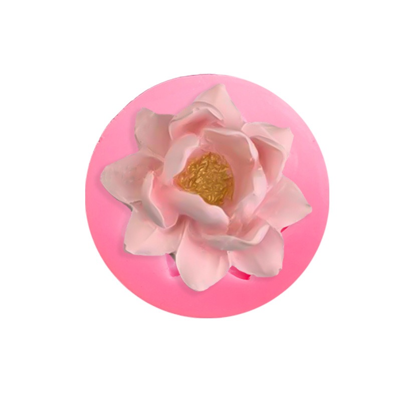 3D Lotus Flowers Silicone Mold – обзор и цена Candle Supplies Eu