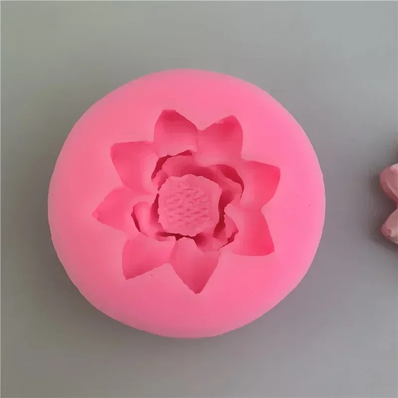 3D Lotus Flowers Silicone Mold – обзор и цена Candle Supplies Eu