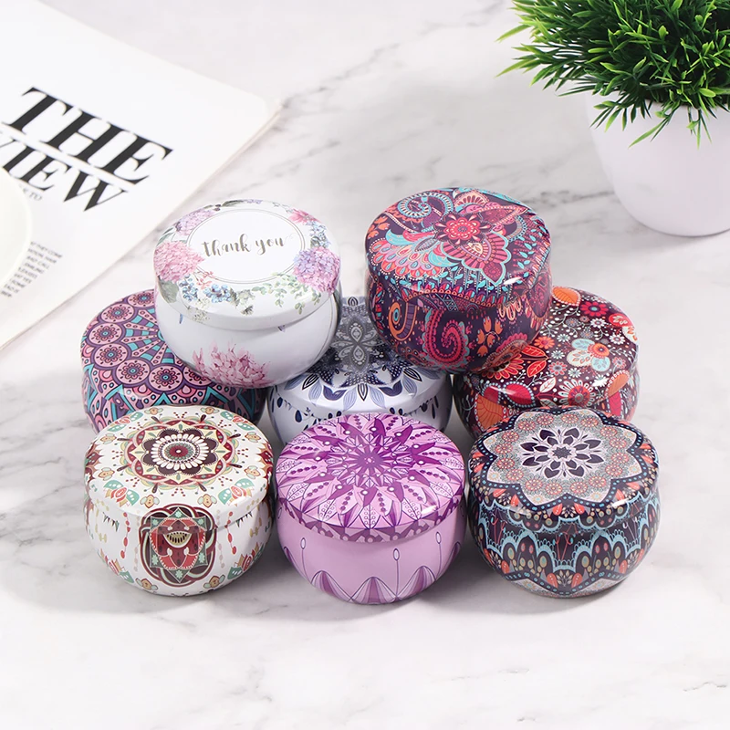 1PC 12Styles Empty Tinplate Bo – обзор и цена Candle Supplies Essential Oils