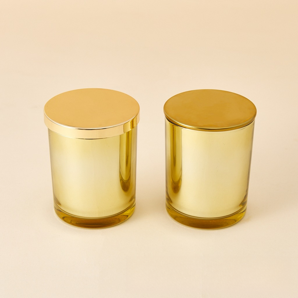 Gold Electroplating Candle Gla – обзор и цена Candle Supplies Glass Jars