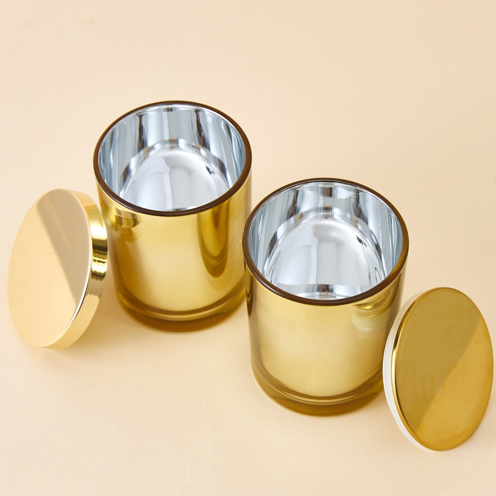 Gold Electroplating Candle Gla – обзор и цена Candle Supplies Glass Jars