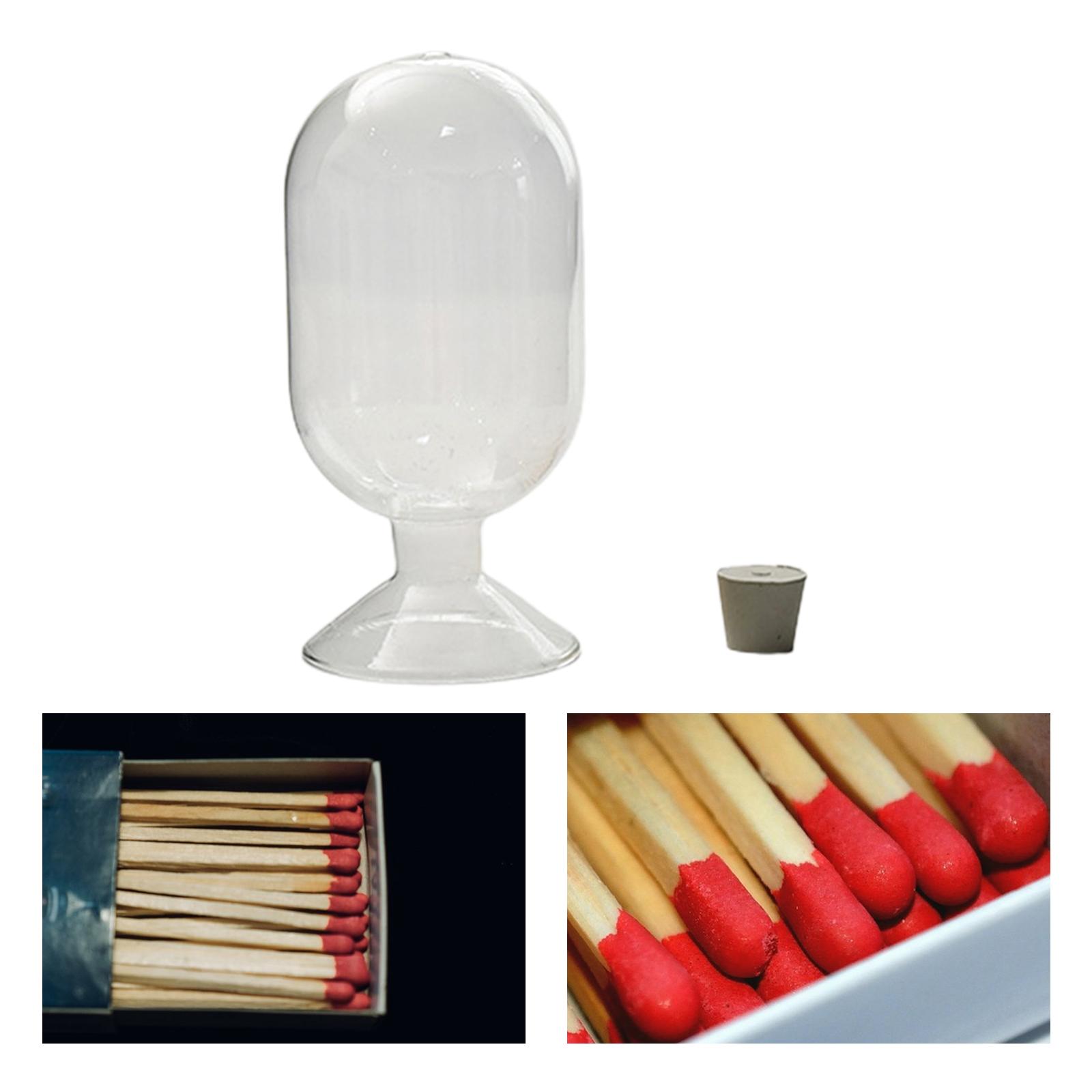 Storage Jar Matches Storage Bo – обзор и цена Candle Supplies Glass Jars