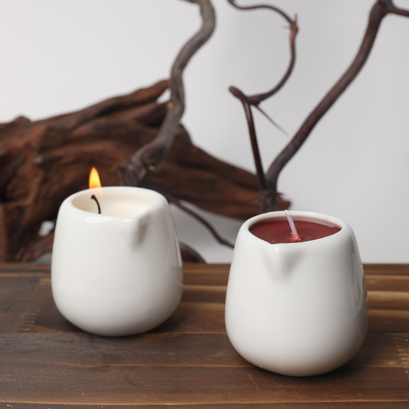 Travel Bag Ceramic Cup Candle  – обзор и цена Candle Supplies Essential Oils