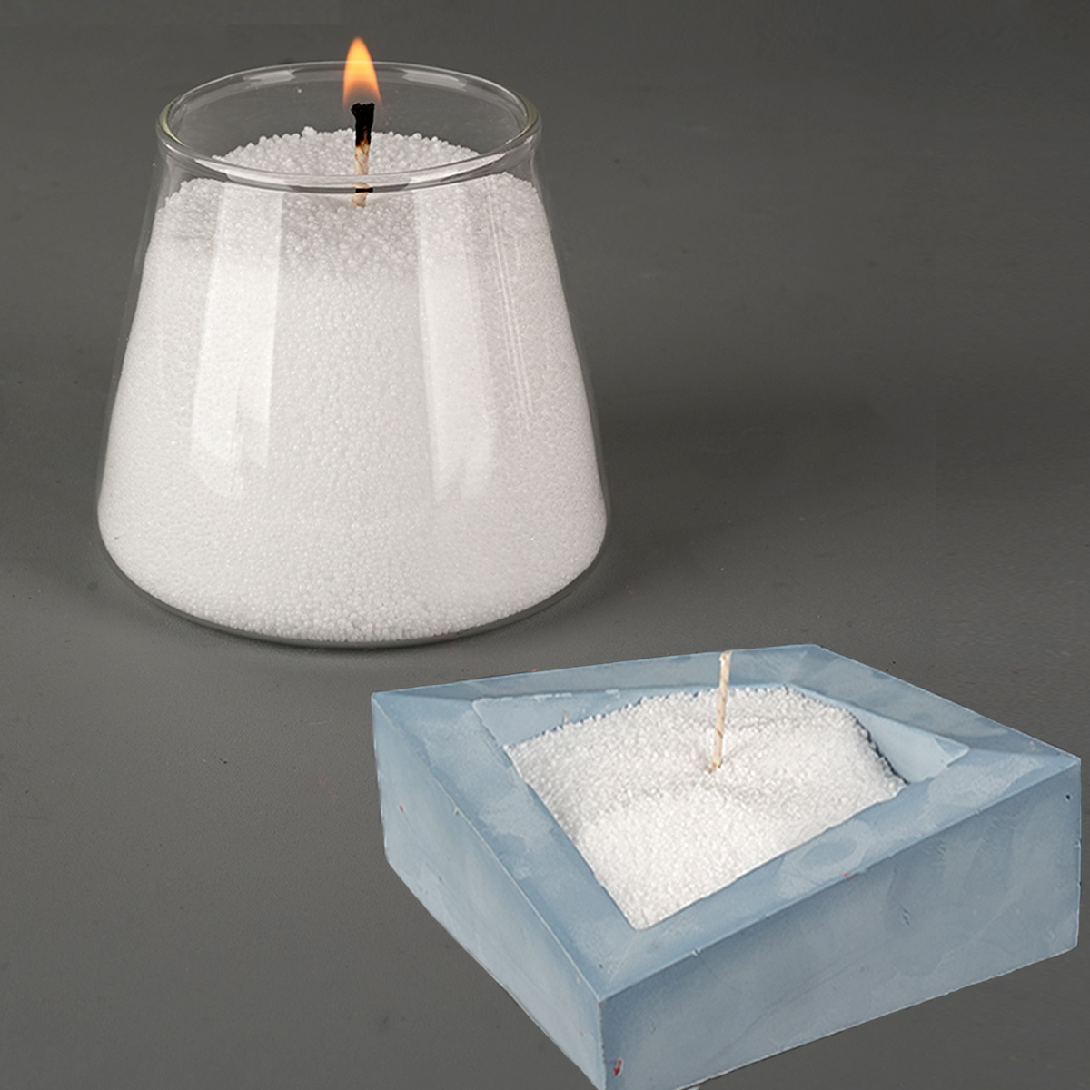 500g/1000g White Sand Wax Ice  – обзор и цена Candle Supplies To Make Candles