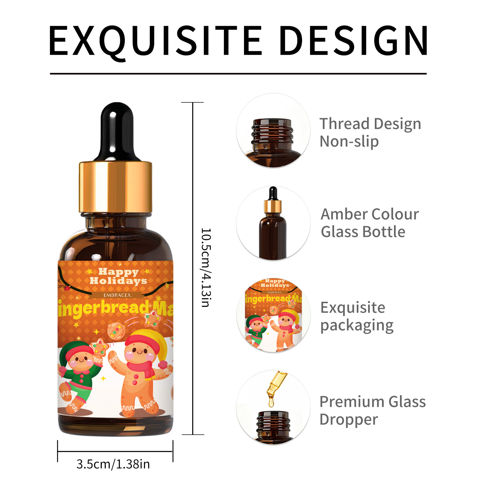 30ml Gingerbread Man  Essentia – обзор и цена Candle Supplies Essential Oils