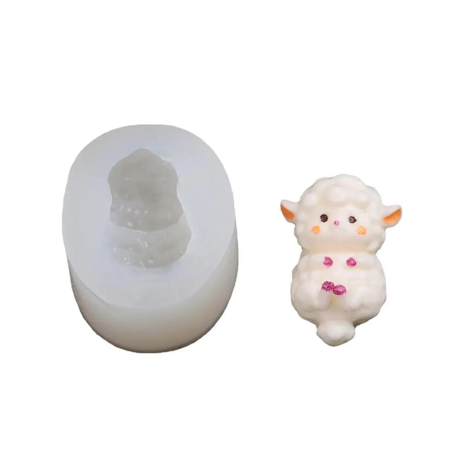 Creative Cartoon Sheep Silicon – обзор и цена Candle Supplies Eu