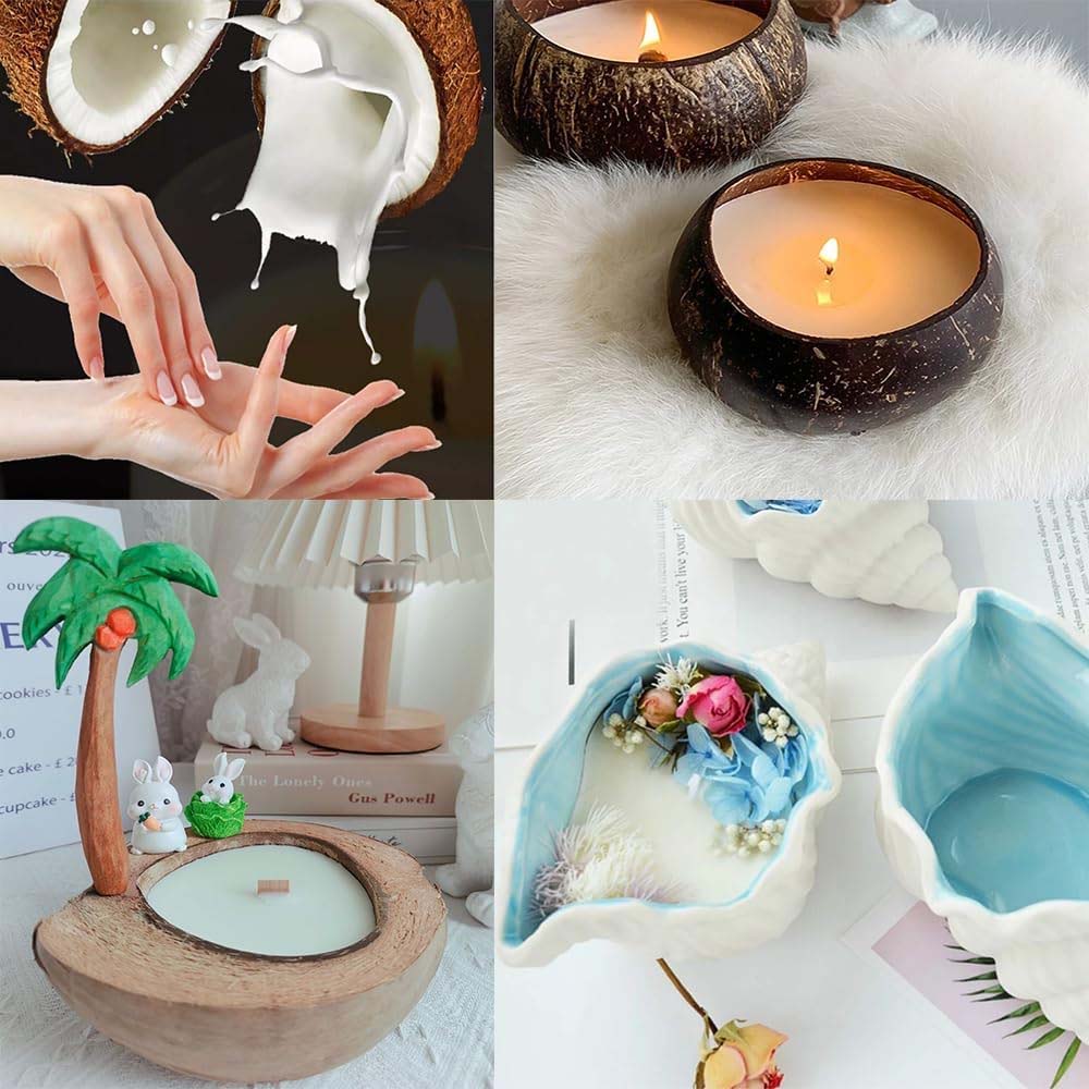 100/200g Natural Coconut Wax D – обзор и цена Candle Supplies To Make Candles