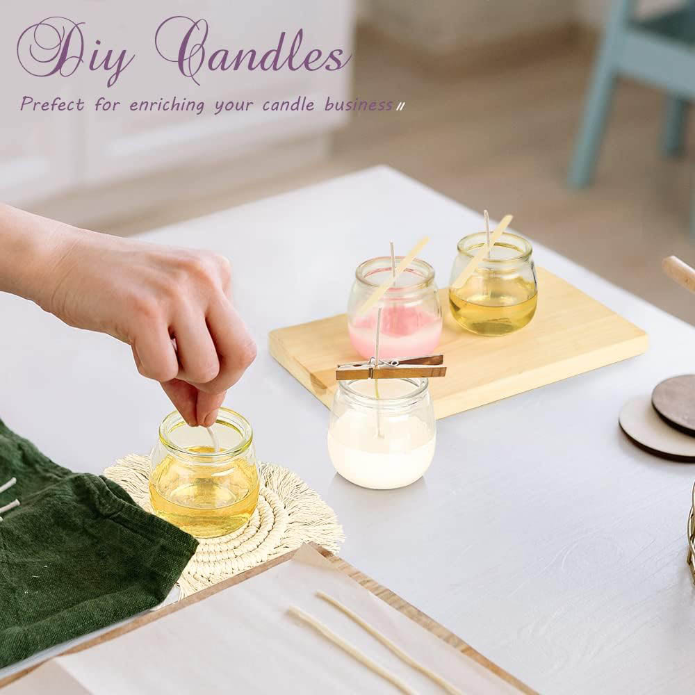 200ml Empty Candle Jars for Ma – обзор и цена Candle Supplies Glass Jars