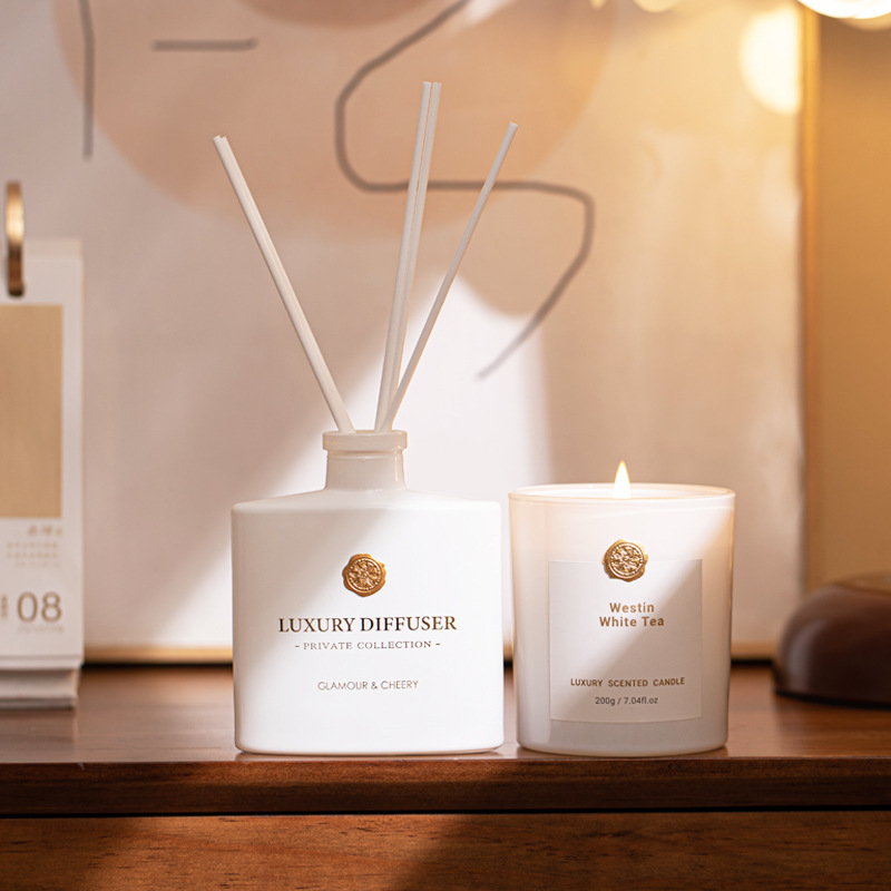 Reed Diffuser & Scented Candle – обзор и цена Candle Supplies Glass Jars